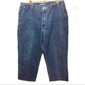 Wrangler Vintage High Rise Bareback Capri Jeans 16
